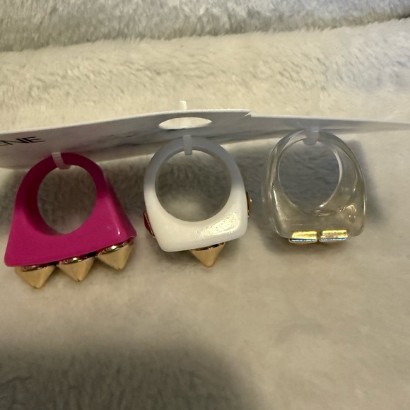 3 pkg Punk Rings - Picture 4 of 5